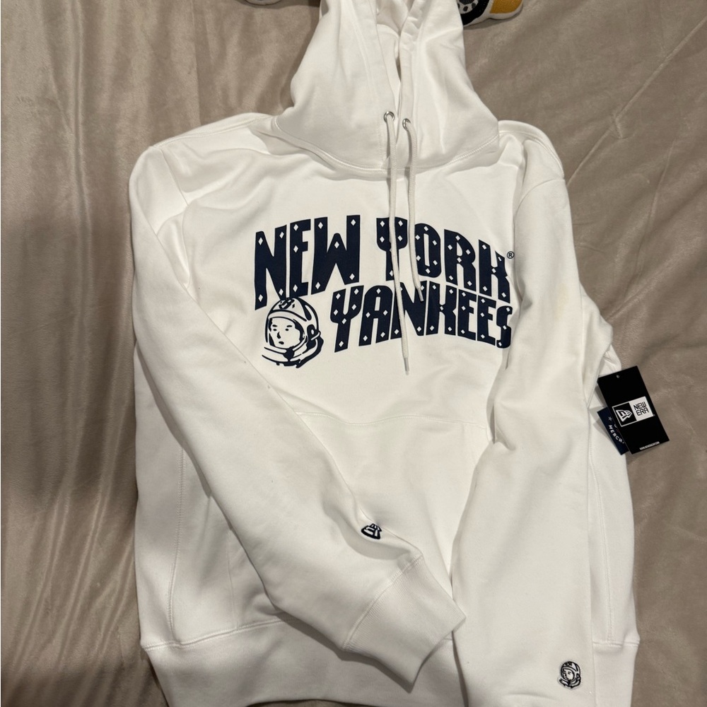 Billionaire Boys Club New York Yankees White Hoodie